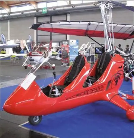 Автожир Apollo AT1 Классический вариант R22 На выставке были - фото 33