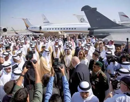 С 13 по 17 ноября 2011 года в ОАЭ проходил 12й авиасалон Dubai Airshow В ходе - фото 36