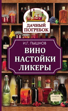 Иван Пышнов Вино, настойки, ликеры обложка книги