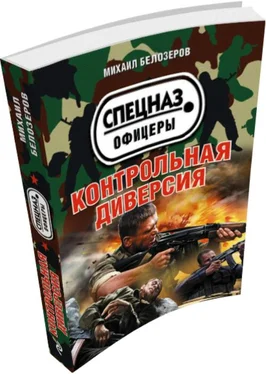 Михаил Белозёров Контрольная диверсия обложка книги
