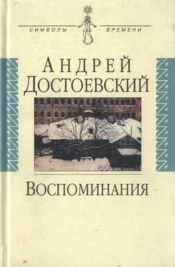 Андрей Достоевский Воспоминания обложка книги