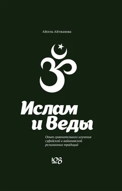 Асель Айтжанова Ислам и Веды. Опыт сравнительного изучения суфийской и вайшнавской религиозных традиций обложка книги