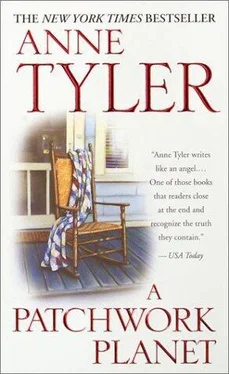 Anne Tyler A Patchwork Planet обложка книги