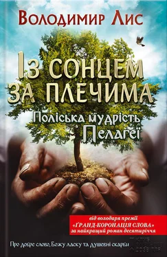 Володимир Лис Із сонцем за плечима. Поліська мудрість Пелагеї обложка книги