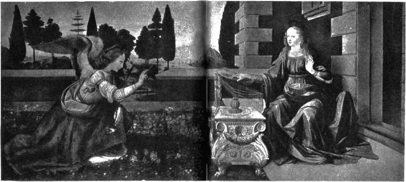 Леонардо да Винчи Благовещение Чемто родным повеяло на Тосканелли от этого - фото 23