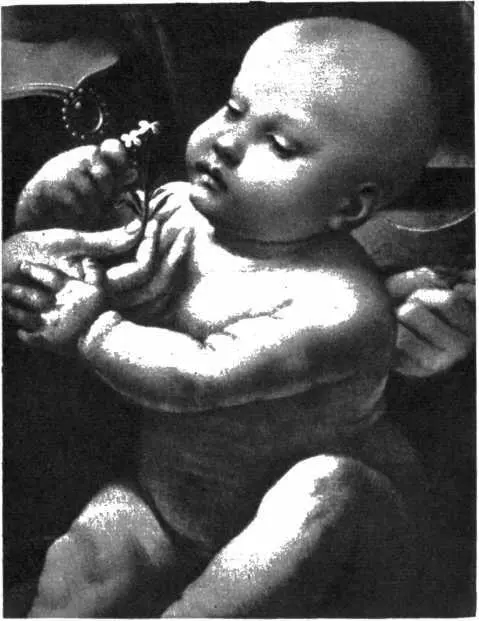 Мадонна с цветком Деталь Младенец художника Сколько таких счастливых - фото 35