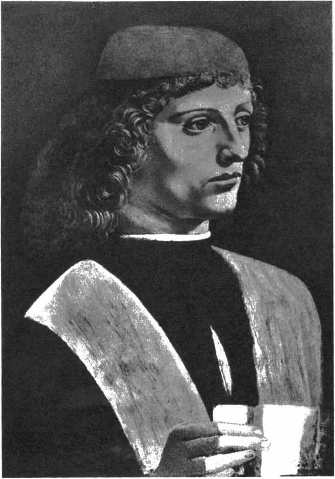 Леонардо да Винчи приписывается Портрет музыканта Леонардо да В и н ч - фото 42