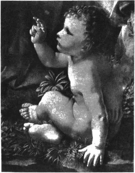 Мадонна в скалах Деталь Младенец Иисус вительным мастерством кажется что - фото 52