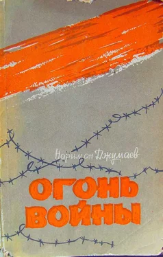 Нариман Джумаев Огонь войны (Повести) обложка книги