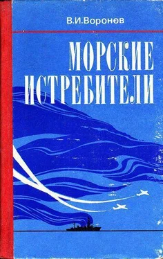 Владимир Воронов Морские истребители обложка книги