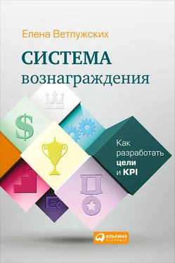 Елена Ветлужских Система вознаграждения. Как разработать цели и KPI обложка книги