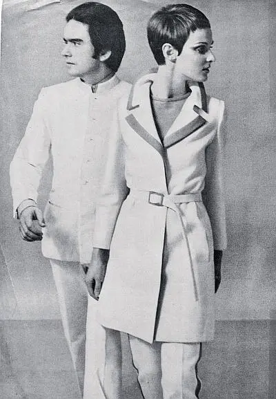С Альбертом Коски в НьюЙорке для Harpers Bazaar Фото Луи Форер 1966 Из - фото 68