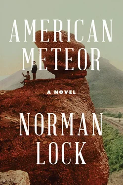 Norman Lock American Meteor обложка книги