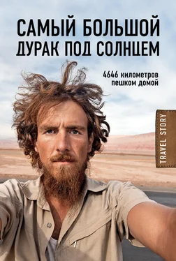 Кристоф Рехаге Самый большой дурак под солнцем. 4646 километров пешком домой обложка книги