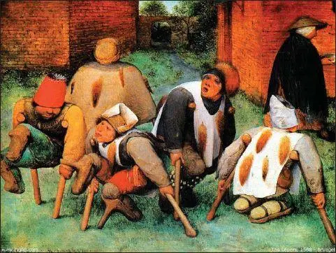 Fig 2 Bruegel the Elder The Lepers aka The Cripples 1568 The - фото 2