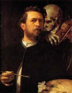 Fig 8 Arnold Böcklin SelfPortrait with Death as a Fiddler 1872 - фото 8
