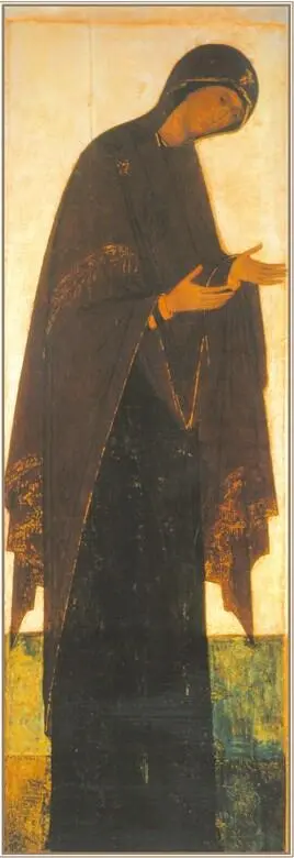 Андрей Рублев Богоматерь из деисусного чина 1408 г IV Сказанное о - фото 17