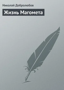 Николай Добролюбов Жизнь Магомета обложка книги