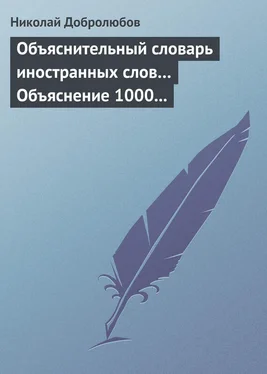 Николай Добролюбов Объяснительный словарь иностранных слов… Объяснение 1000 иностранных слов, употребляющихся в русском языке… Краткий политико-экономический словарь обложка книги