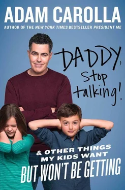 Adam Carolla Daddy, Stop Talking! : And Other Things My Kids Want but Won't Be Getting обложка книги