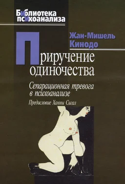 Жан-Мишель Кинодо Приручение одиночества. Сепарационная тревога в психоанализе обложка книги