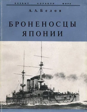 Александр Белов Броненосцы Японии. обложка книги