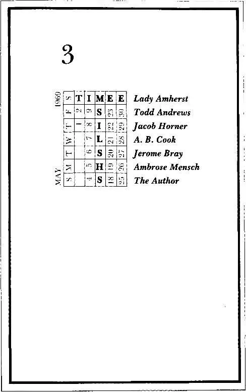 T Lady Amherst to the AuthorThe Third Stage of her affair with Ambrose - фото 11