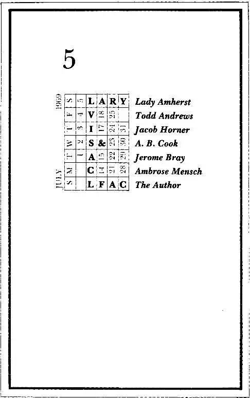 L Lady Amherst to the AuthorDespair at Ambroses infidelity Their Fifth - фото 17