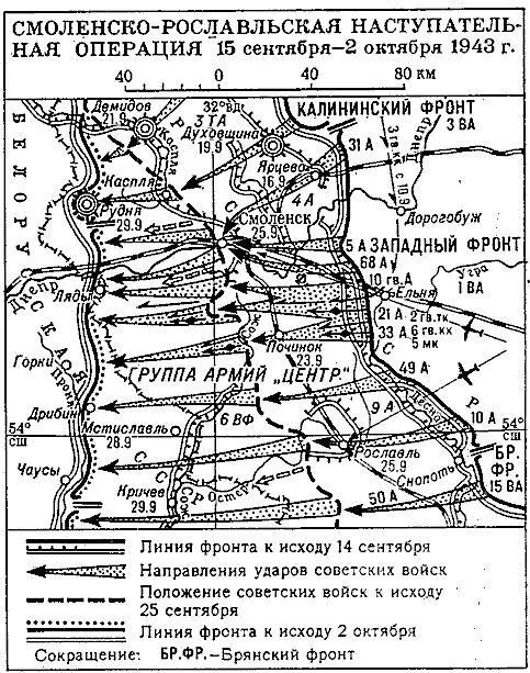 15 сентября 1943 г на киевском направлении войсками левого крыла Центрального - фото 406