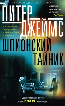 Питер Джеймс Шпионский тайник обложка книги