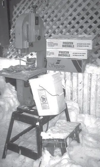Many mushers operate doityourself butcher shops to feed their dog lots - фото 20