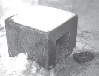 The lowly doghouse is the sled dogs castle Most are little more than sturdy - фото 36