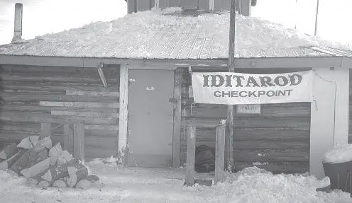 The Kaltag checkpoint has been located for many years in the logcabin - фото 100