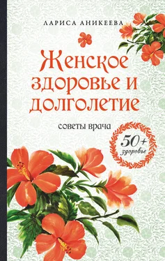 Лариса Аникеева Женское здоровье и долголетие. Советы врача обложка книги