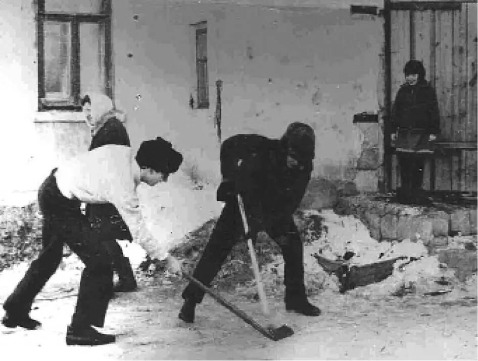 Начало хоккея 1950е Вернулся 1945 Сельская школа 1960е - фото 444