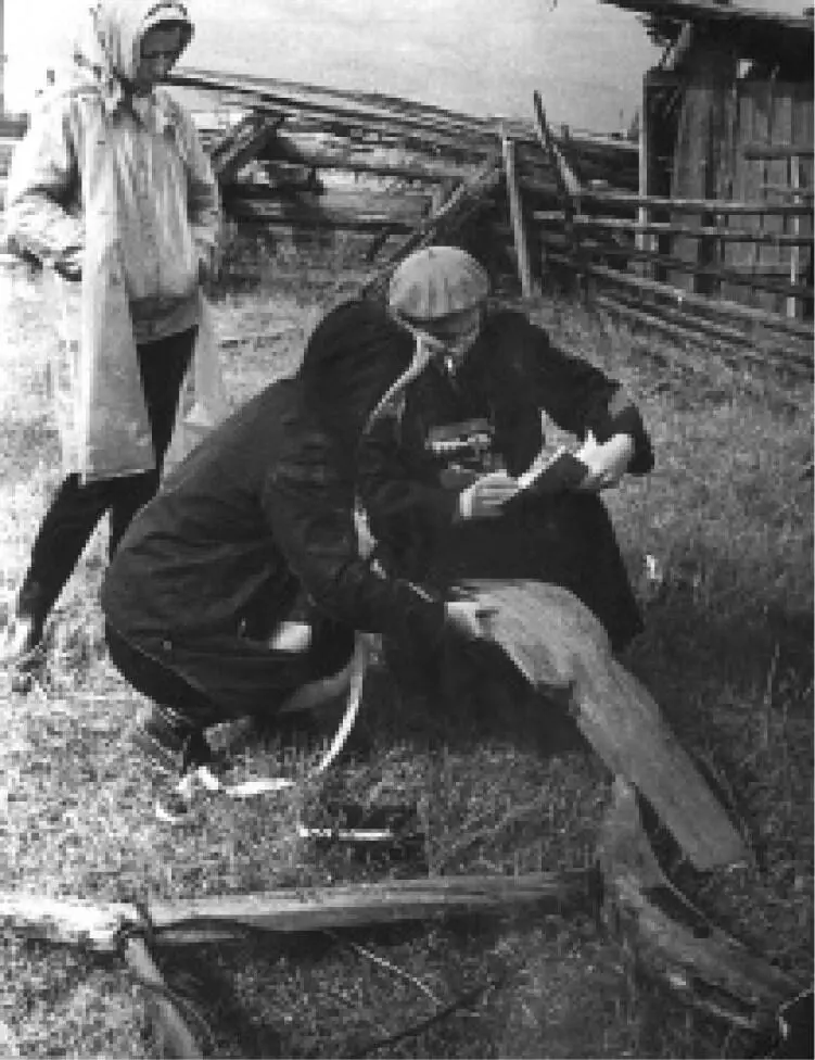 Этнографы 1960е Отдыхающие 1950е Туристический кружок 1957 - фото 504