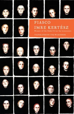 Imre Kertész Fiasco обложка книги