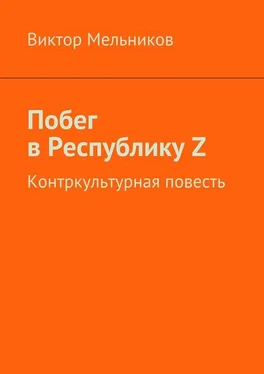 Виктор Мельников Побег в Республику Z обложка книги