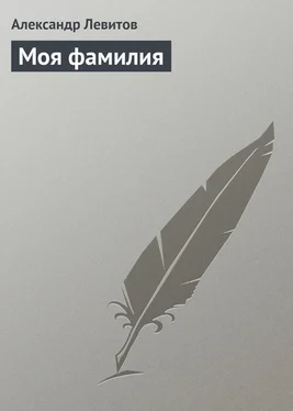 Александр Левитов Моя фамилия обложка книги