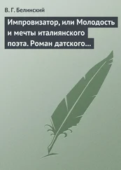 Виссарион Белинский - Импровизатор, или Молодость и мечты италиянского поэта. Роман датского писателя Андерсена…