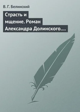 Виссарион Белинский Страсть и мщение. Роман Александра Долинского. Русская Шехерезада. Повести, изданные SS обложка книги