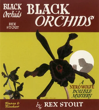 Rex Stout Black Orchids обложка книги