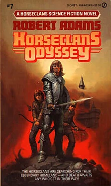 Robert Adams Horseclans' Odyssey обложка книги