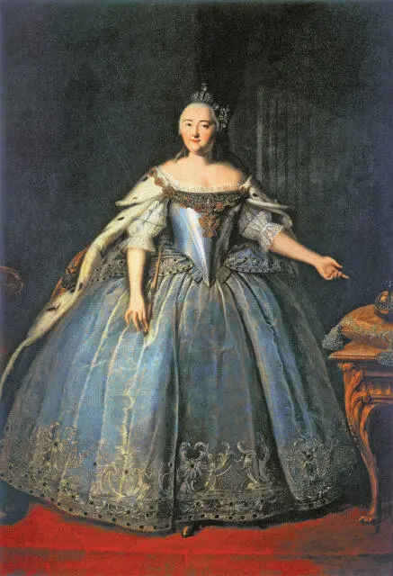 ИВАН ВИШНЯКОВ Портрет императрицы Елизаветы Петровны 1743 Государственная - фото 65