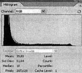 Рис 914 Внешний вид панели Histogram Как видно из рис 914 рабочая область - фото 60