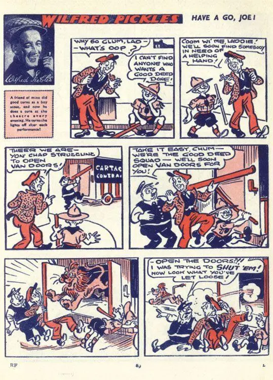 Wilfred Pickles rolls up his sleeves The BBC did in fact break with - фото 51