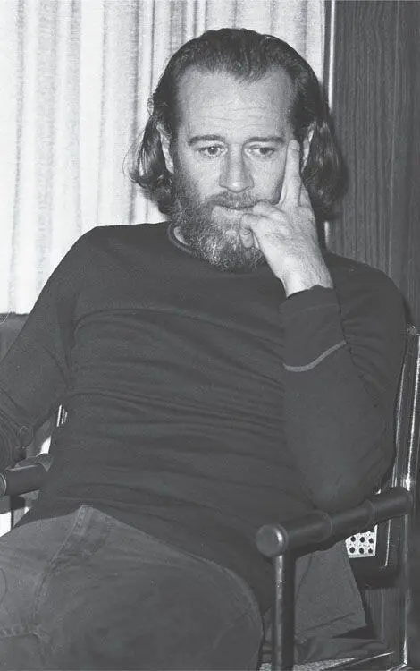 George Carlin backstage March 1976 Pittsburgh The Seven Words Those of you - фото 54