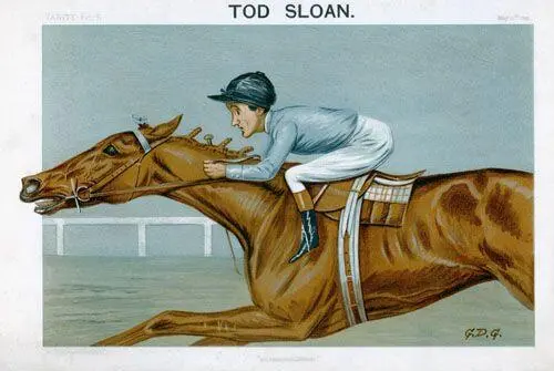Tod Sloan the American jockey introduced the monkey crouch There are - фото 74
