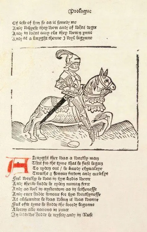 Prologue to Chaucers Canterbury Tales 1485 Diderot and the Encyclopédie - фото 110