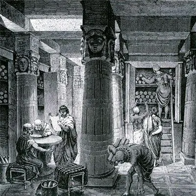 At its peak the Library of Alexandria stored threequarters of a million - фото 116